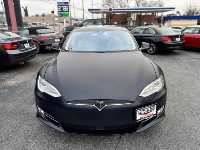 used 2015 Tesla Model S car, priced at $20,990