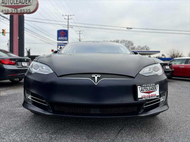 used 2015 Tesla Model S car, priced at $20,990