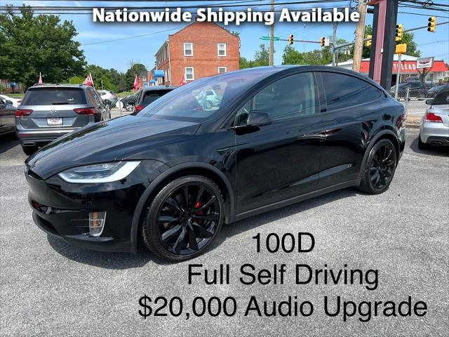 used 2018 Tesla Model X car, priced at $42,950