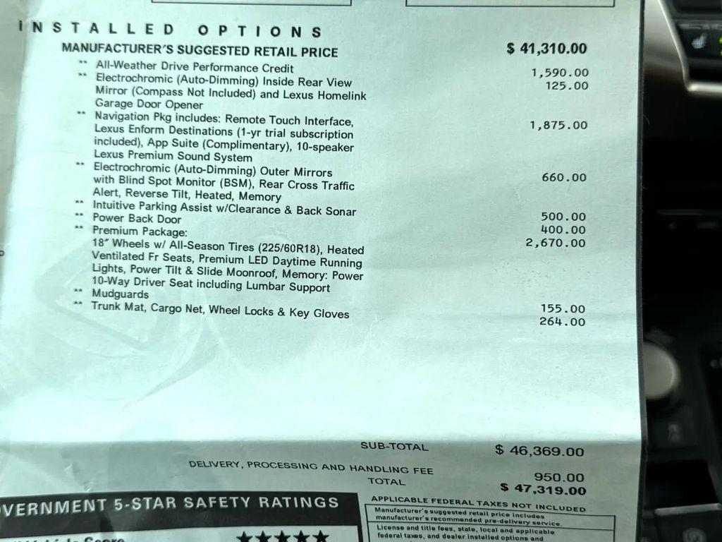 used 2016 Lexus NX 300h car, priced at $18,950