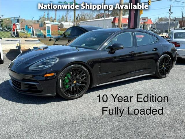 used 2020 Porsche Panamera e-Hybrid car, priced at $58,500