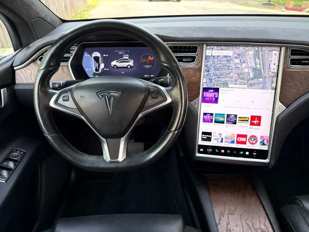used 2016 Tesla Model X car, priced at $25,000