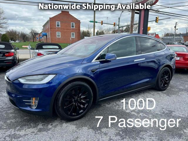 used 2017 Tesla Model X car, priced at $34,980