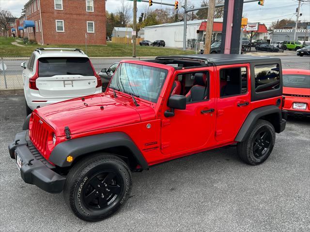 used 2018 Jeep Wrangler JK Unlimited car, priced at $22,990