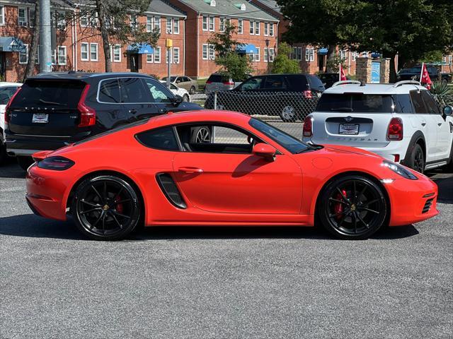 used 2018 Porsche 718 Cayman car, priced at $57,500