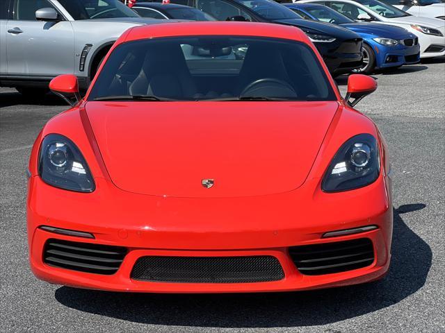 used 2018 Porsche 718 Cayman car, priced at $57,500