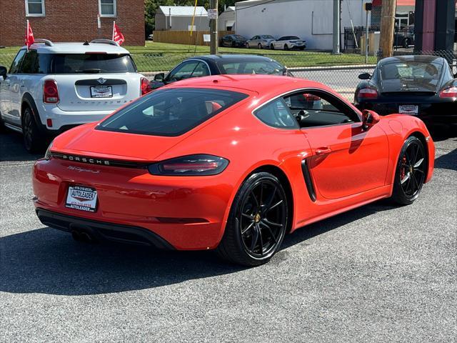 used 2018 Porsche 718 Cayman car, priced at $57,500