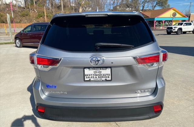 used 2015 Toyota Highlander car, priced at $19,990