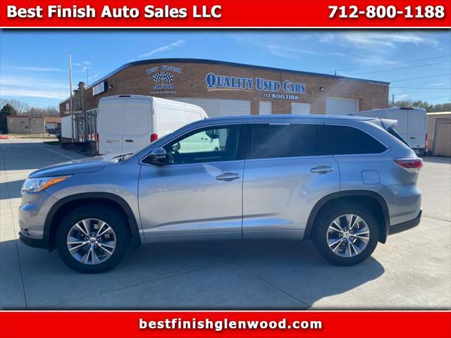 used 2015 Toyota Highlander car, priced at $19,990