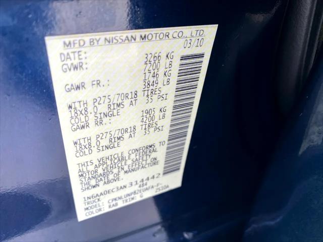 used 2010 Nissan Titan car, priced at $15,990