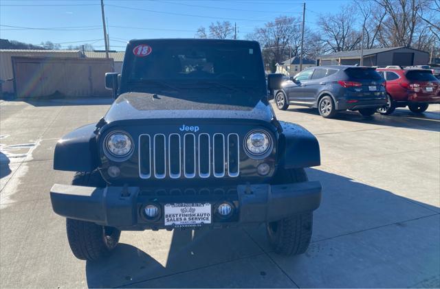 used 2018 Jeep Wrangler JK Unlimited car, priced at $22,990