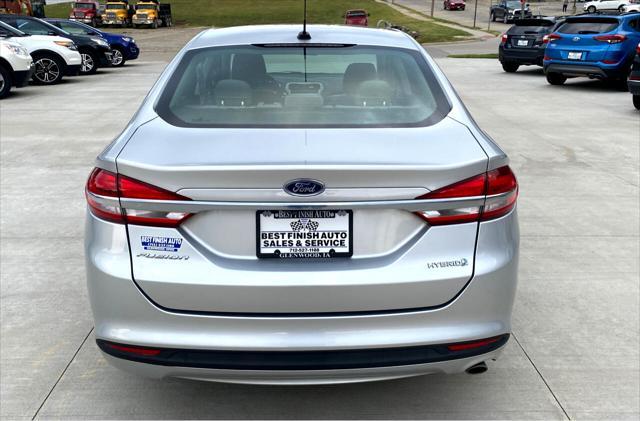 used 2017 Ford Fusion Hybrid car, priced at $15,590