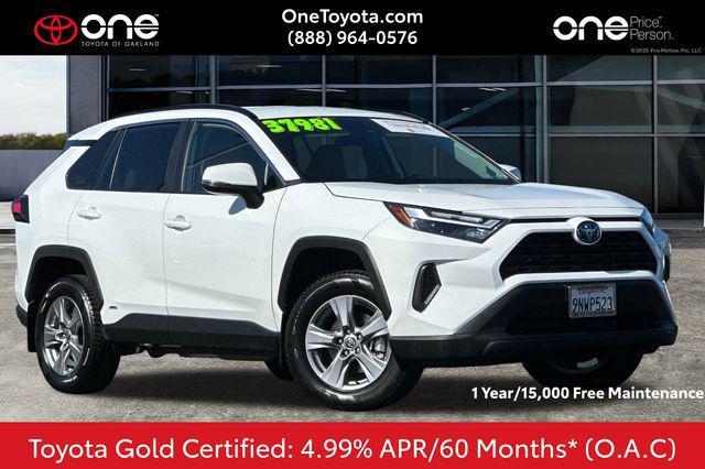 used 2024 Toyota RAV4 Hybrid car, priced at $34,981