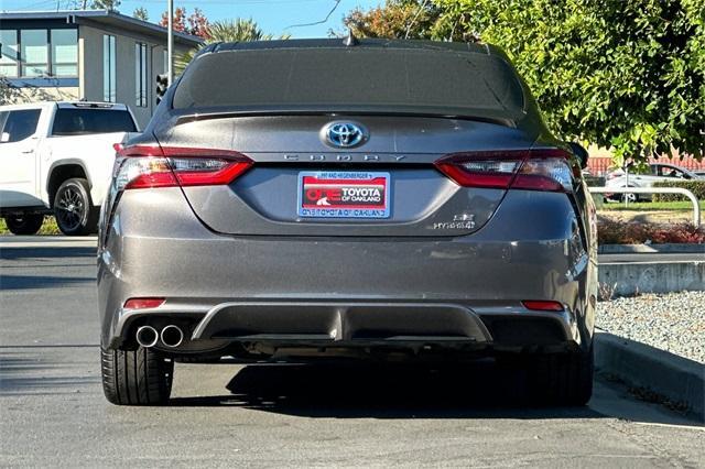 used 2023 Toyota Camry Hybrid car, priced at $32,484