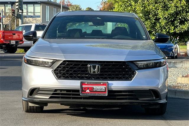 used 2023 Honda Accord Hybrid car, priced at $29,963