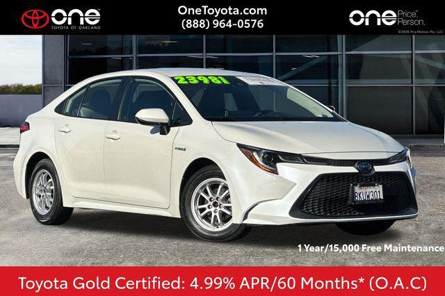 used 2020 Toyota Corolla Hybrid car, priced at $23,981