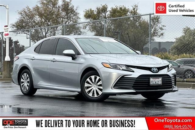 used 2023 Toyota Camry Hybrid car, priced at $27,981