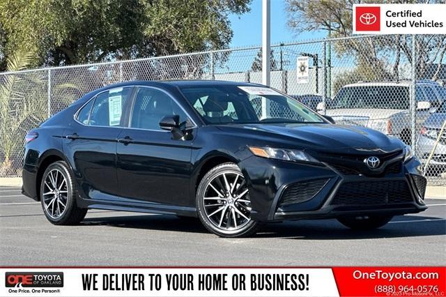 used 2021 Toyota Camry car, priced at $23,585