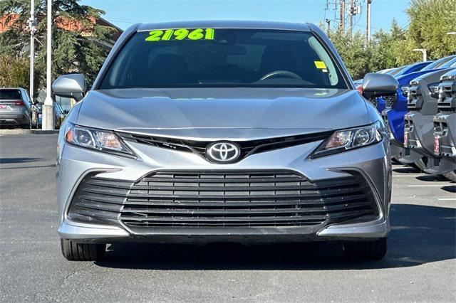 used 2021 Toyota Camry car, priced at $21,262