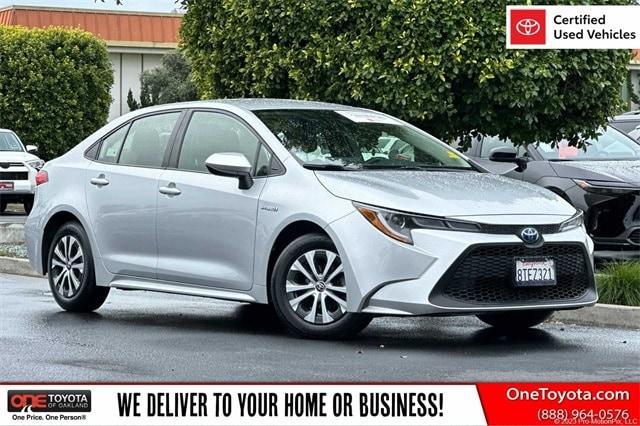 used 2021 Toyota Corolla Hybrid car, priced at $20,981