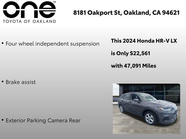 used 2024 Honda HR-V car, priced at $22,561