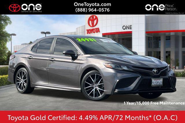 used 2022 Toyota Camry car, priced at $24,981