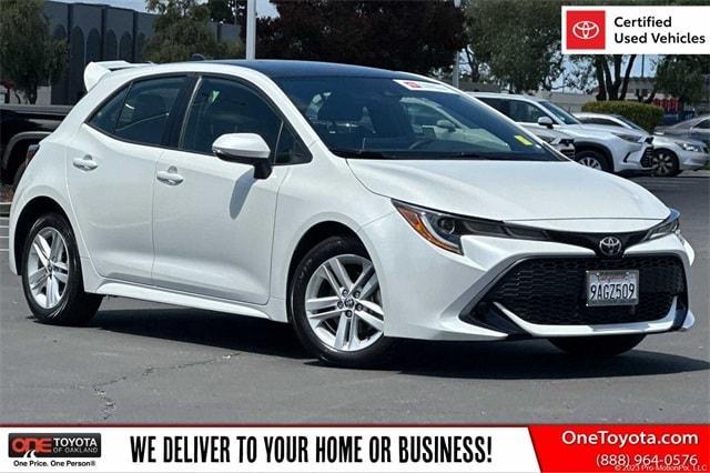 used 2022 Toyota Corolla Hatchback car, priced at $25,481