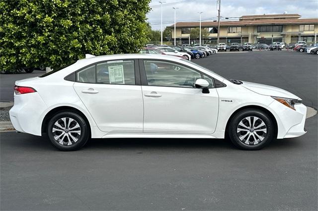 used 2021 Toyota Corolla Hybrid car, priced at $19,985