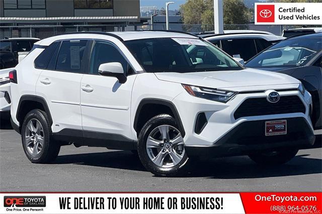used 2023 Toyota RAV4 Hybrid car, priced at $36,282