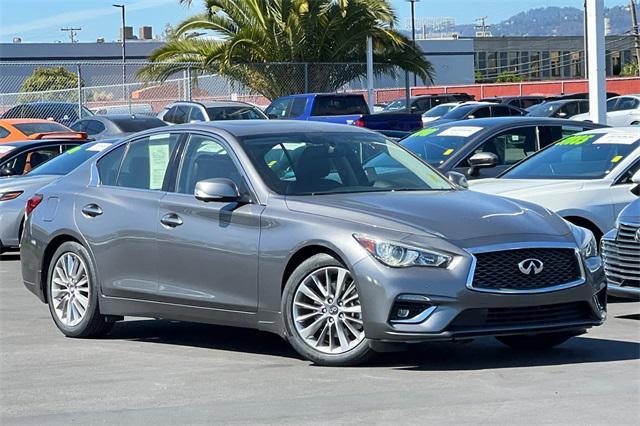 used 2021 INFINITI Q50 car, priced at $29,262