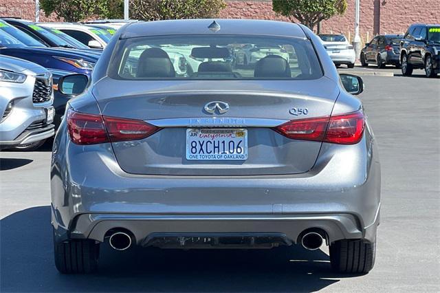 used 2021 INFINITI Q50 car, priced at $29,262