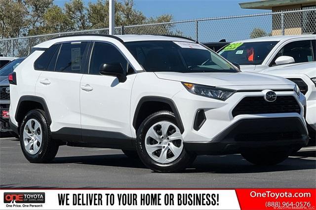 used 2021 Toyota RAV4 car, priced at $25,461