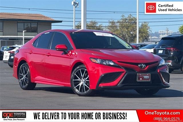 used 2021 Toyota Camry car, priced at $23,982