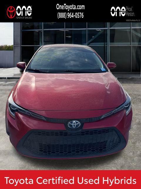 used 2021 Toyota Corolla Hybrid car, priced at $21,381