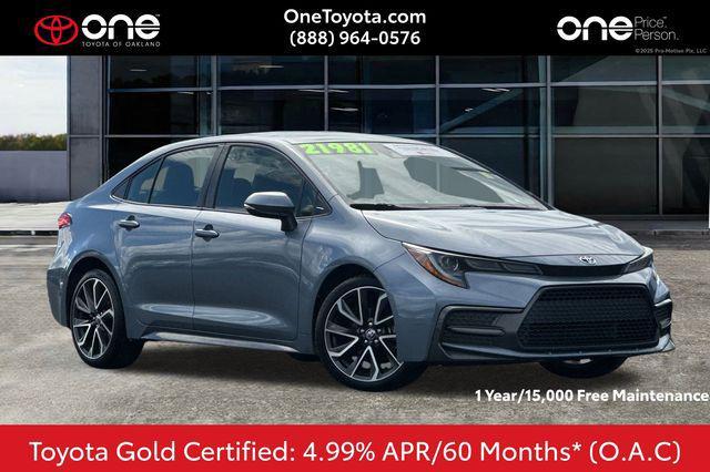 used 2021 Toyota Corolla car, priced at $21,581