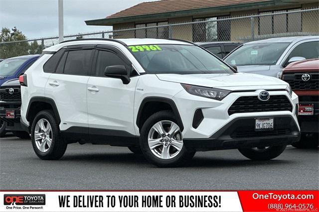 used 2021 Toyota RAV4 Hybrid car, priced at $29,961