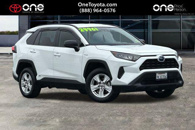 used 2021 Toyota RAV4 Hybrid car, priced at $27,964