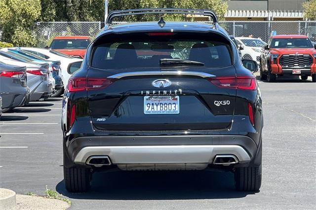 used 2022 INFINITI QX50 car, priced at $32,961