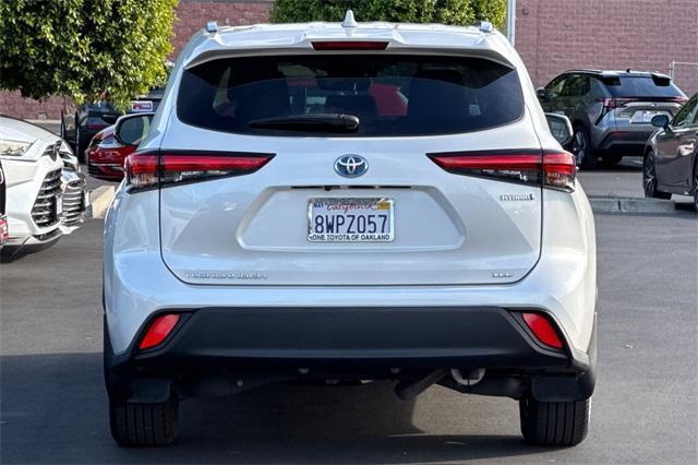 used 2021 Toyota Highlander Hybrid car, priced at $39,982