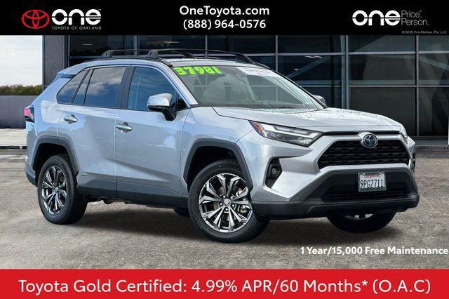 used 2024 Toyota RAV4 Hybrid car, priced at $36,482