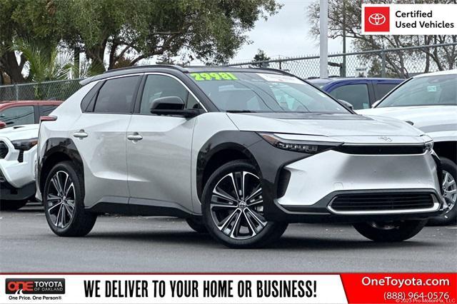 used 2024 Toyota bZ4X car, priced at $29,981