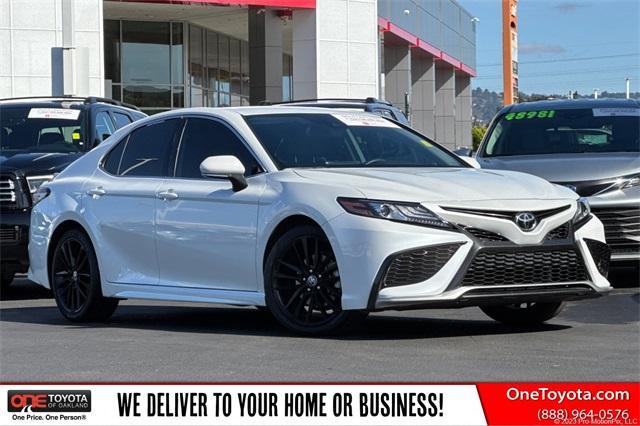 used 2021 Toyota Camry car, priced at $29,481