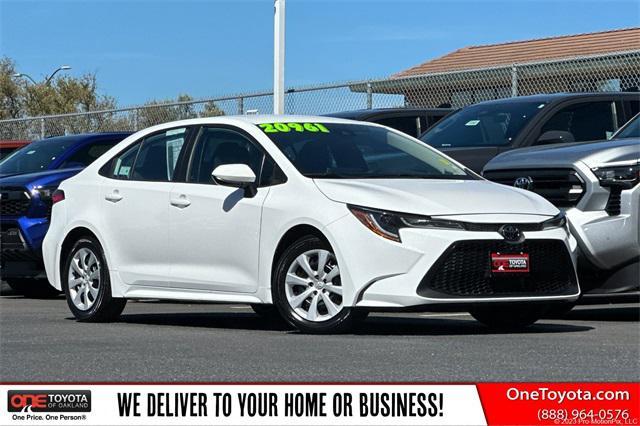 used 2021 Toyota Corolla car, priced at $19,962