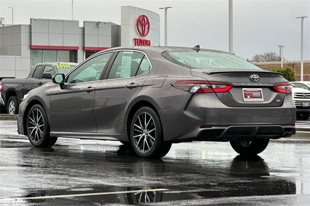 used 2021 Toyota Camry car, priced at $22,985