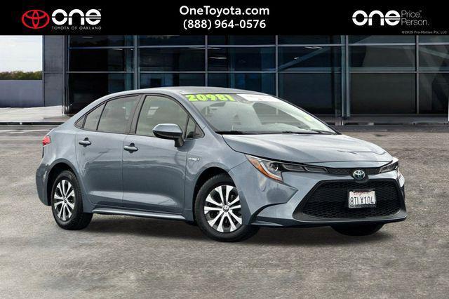 used 2021 Toyota Corolla Hybrid car, priced at $20,981