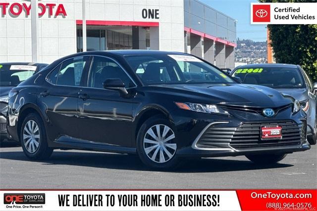 used 2023 Toyota Camry Hybrid car, priced at $29,481