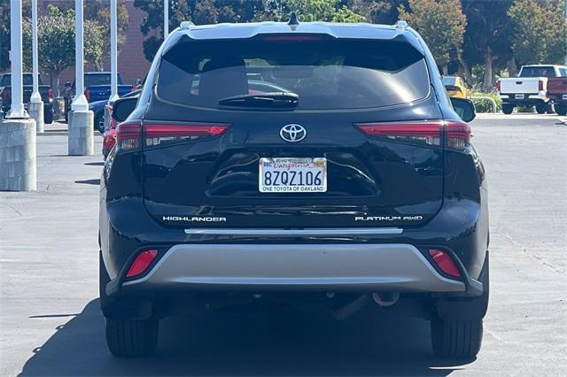 used 2022 Toyota Highlander car, priced at $43,981