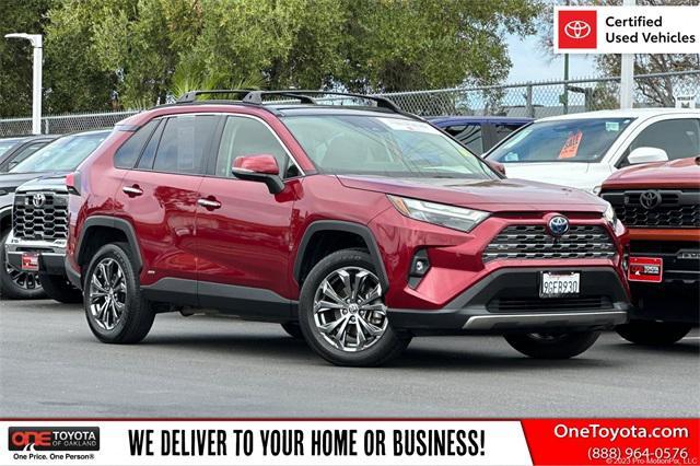 used 2023 Toyota RAV4 Hybrid car, priced at $41,981