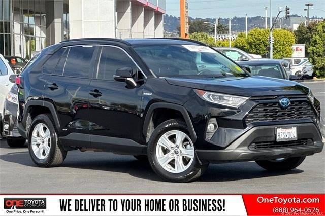 used 2021 Toyota RAV4 Hybrid car, priced at $28,482