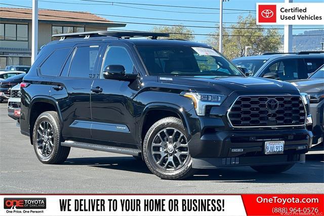 used 2024 Toyota Sequoia car, priced at $75,982